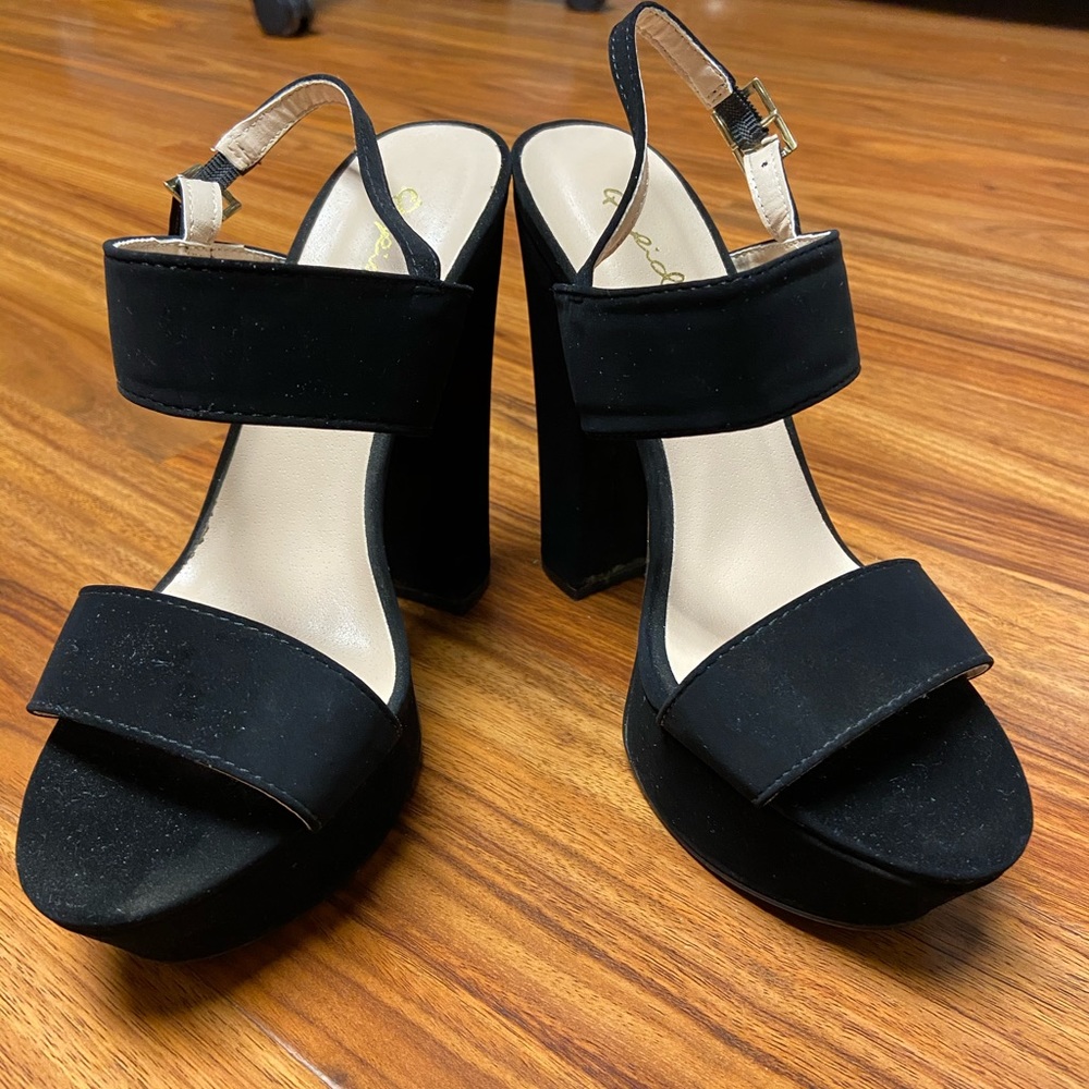 Black heels